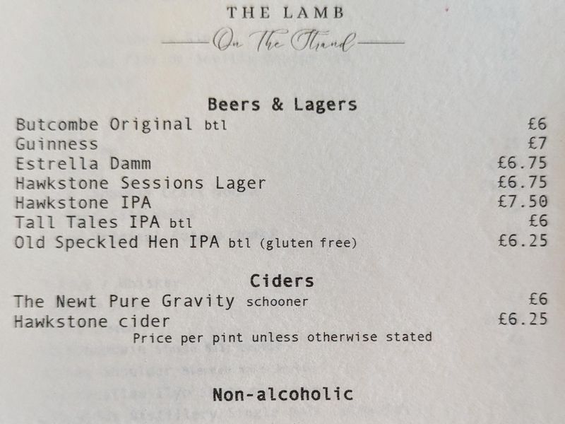 Apr 2024 - Price List. (Sign). Published on 13-04-2024 