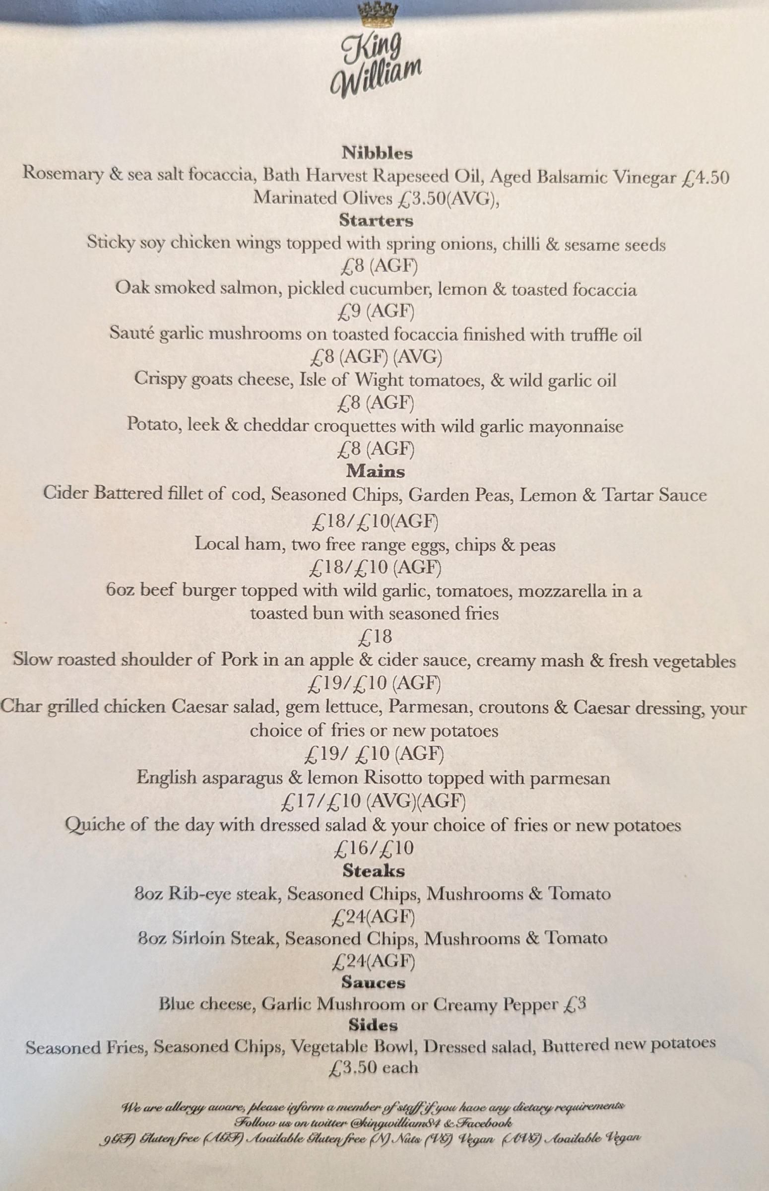 Menu. Published on 24-08-2025