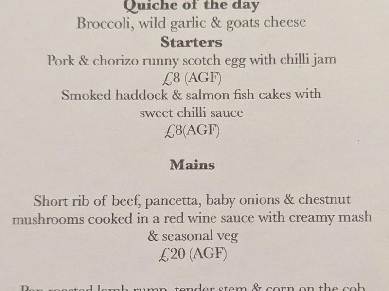 Menu. Published on 24-08-2025 