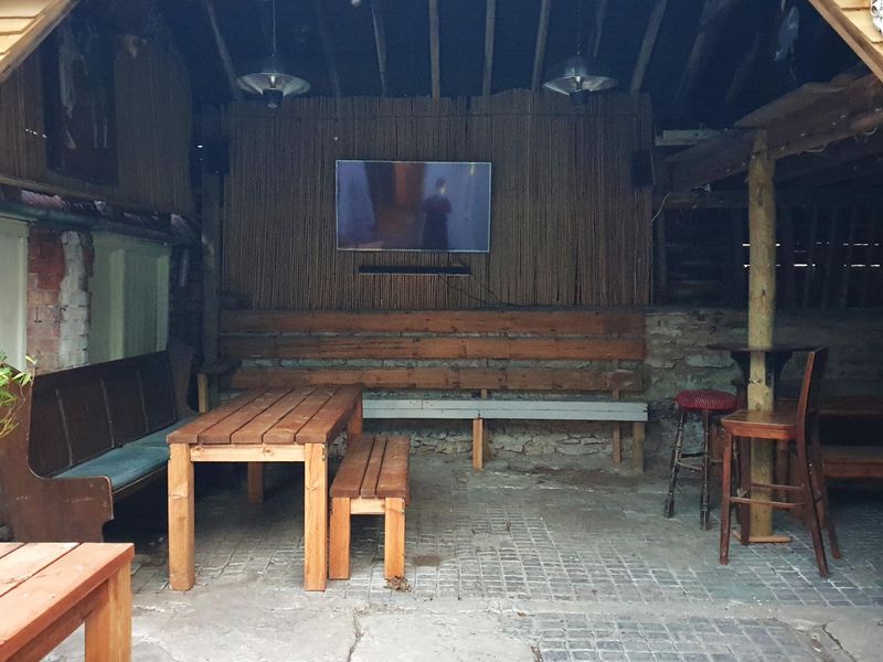 May 2021 - 'Smoking Barn'. (External, Garden). Published on 14-01-2024 