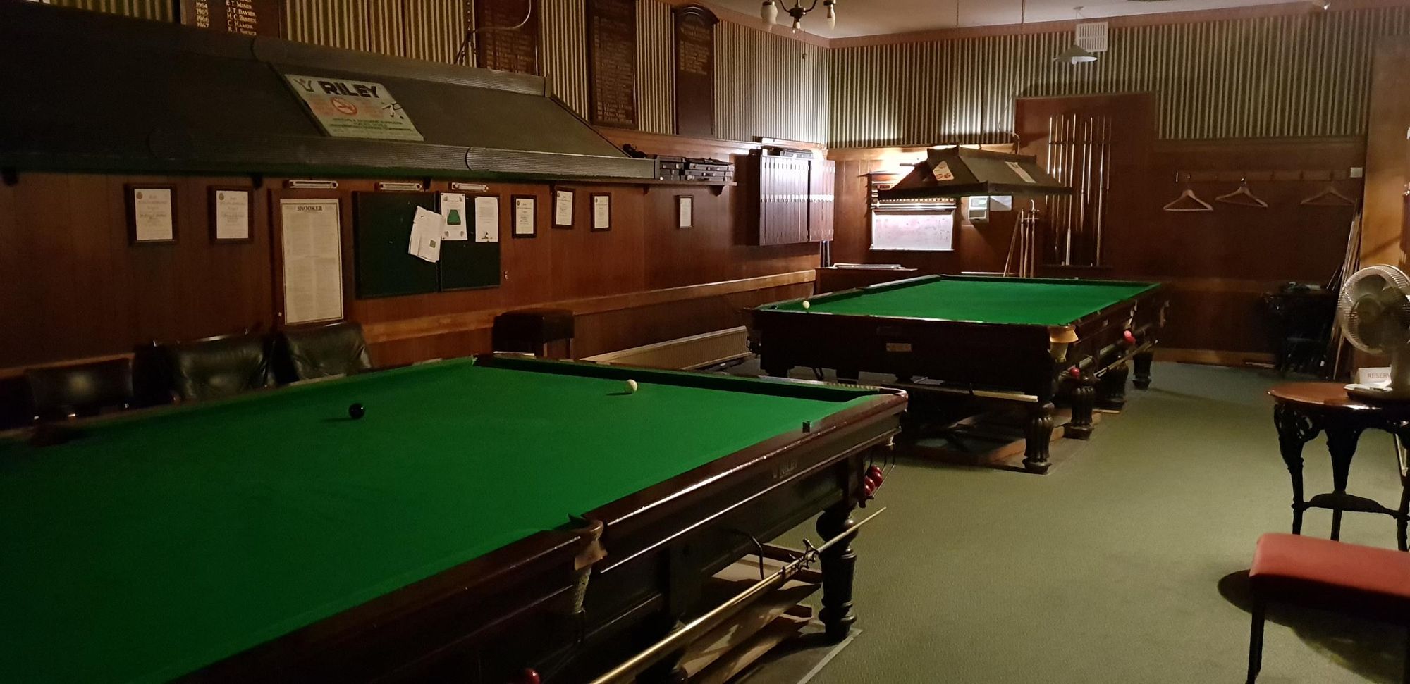 Oct 2018 - Members only Billiard Tables. Published on 01-01-2019
