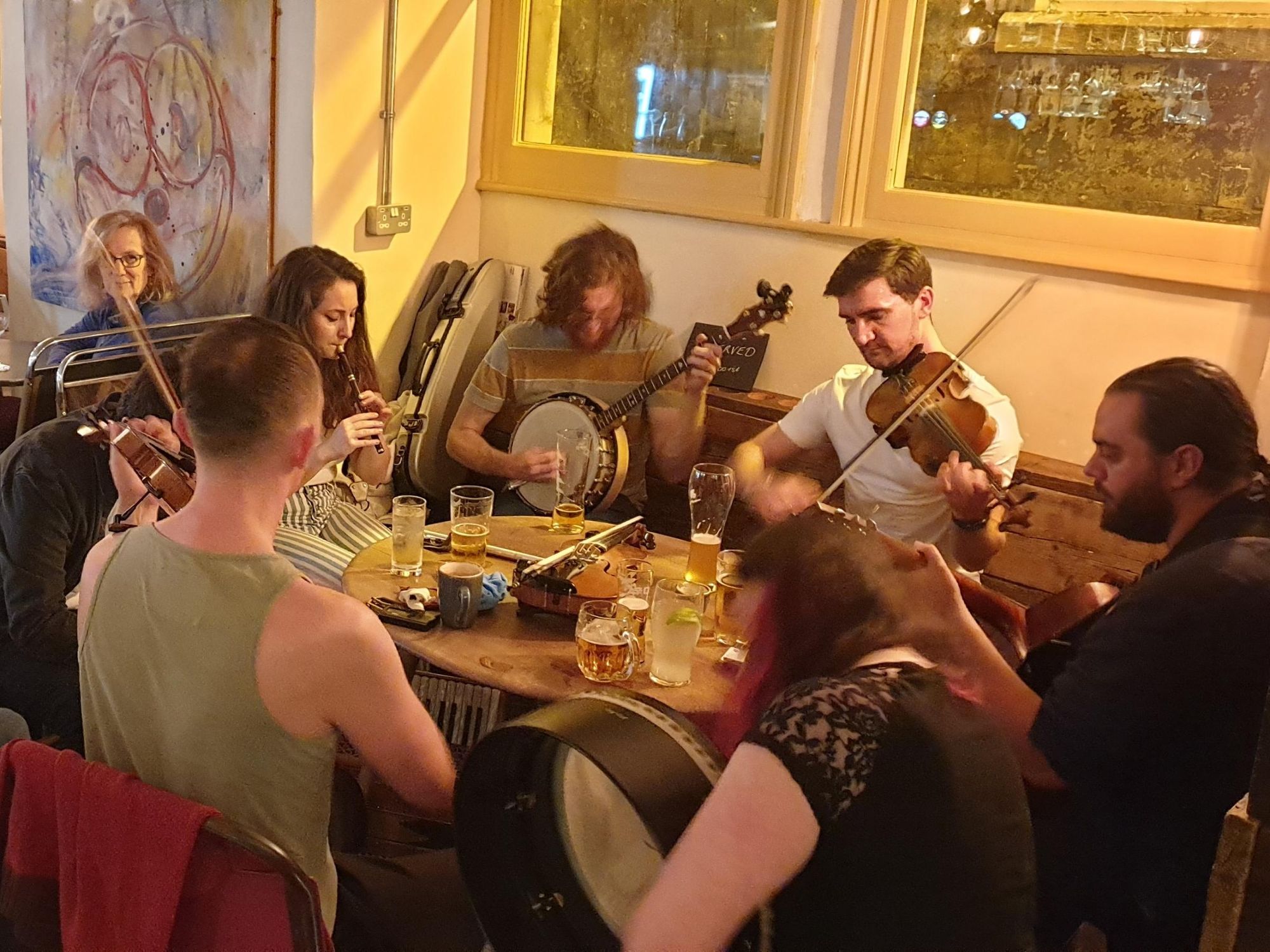 2021 09 Folk Night. (Customers). Published on 19-01-2022