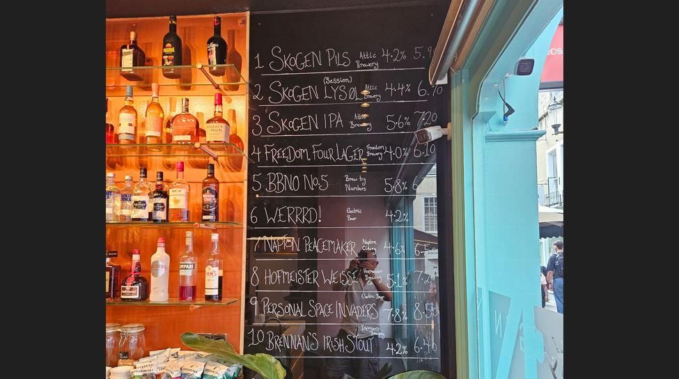 Beer list Jul 25 . Published on 24-07-2025