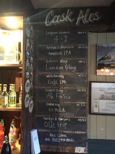 Ale List. (Pub). Published on 12-08-2016