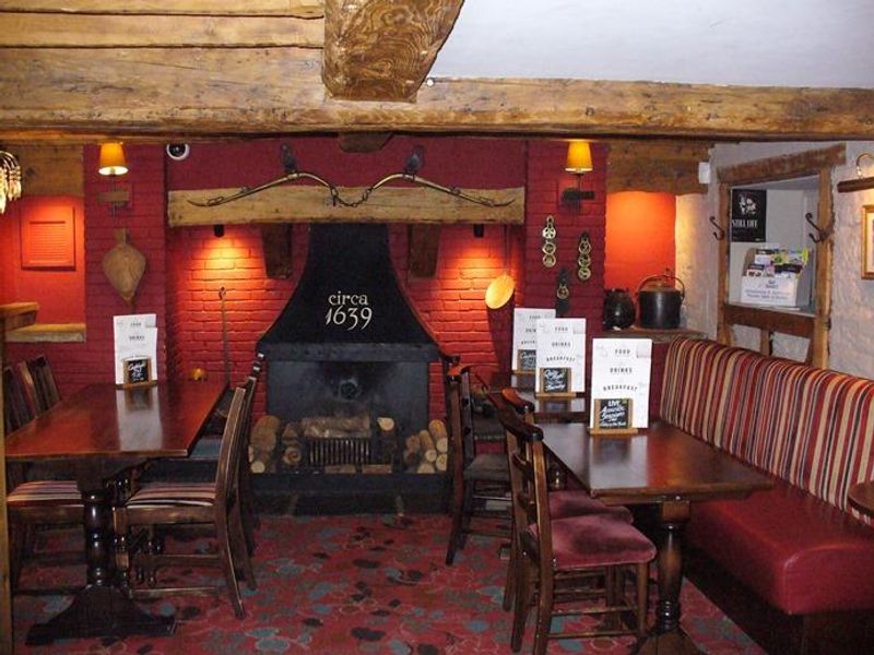 Fireplace. (Bar). Published on 21-02-2017