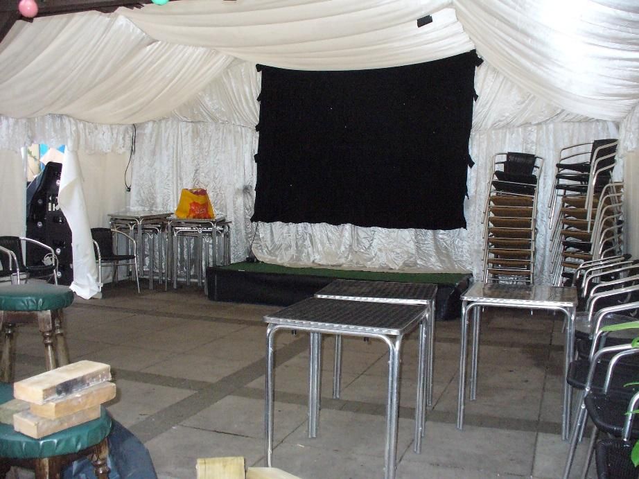 Rear Patio for events. (Garden). Published on 31-01-2017