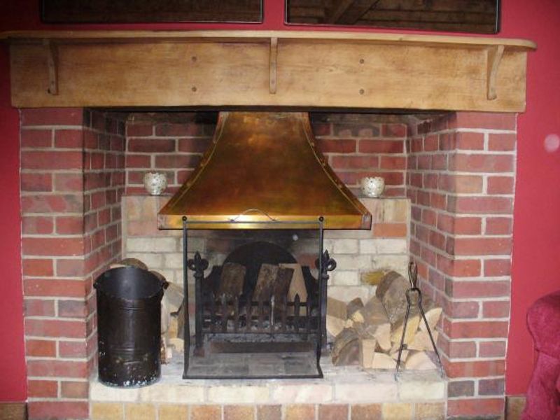 Fireplace. (Bar). Published on 20-04-2016 