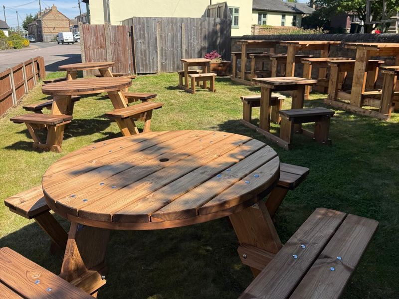 Seating in the pub garden. (External, Garden). Published on 11-05-2026 