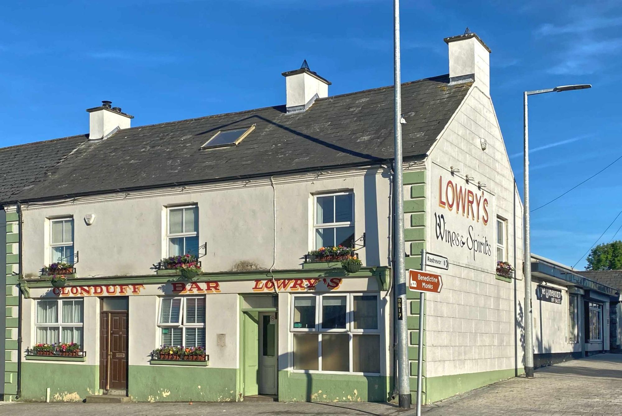 Lowry's Clonduff Bar, June 2023 (Photo: Michael Slaughter). (Pub, External, Key). Published on 10-03-2025