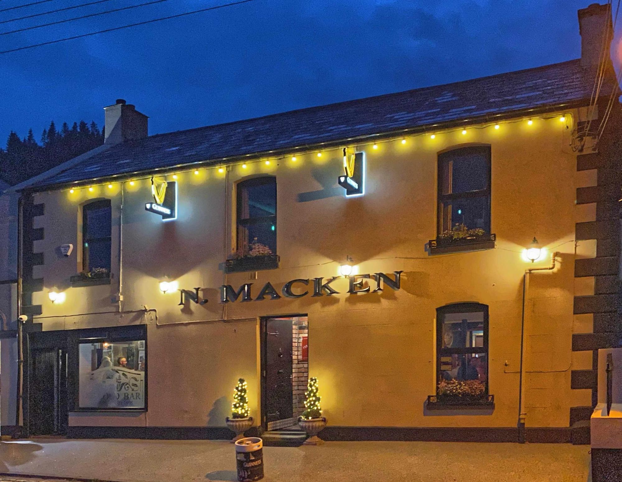 Mackens Bar, June 2023 (Photo: Michael Slaughter). (Pub, External, Key). Published on 10-03-2025