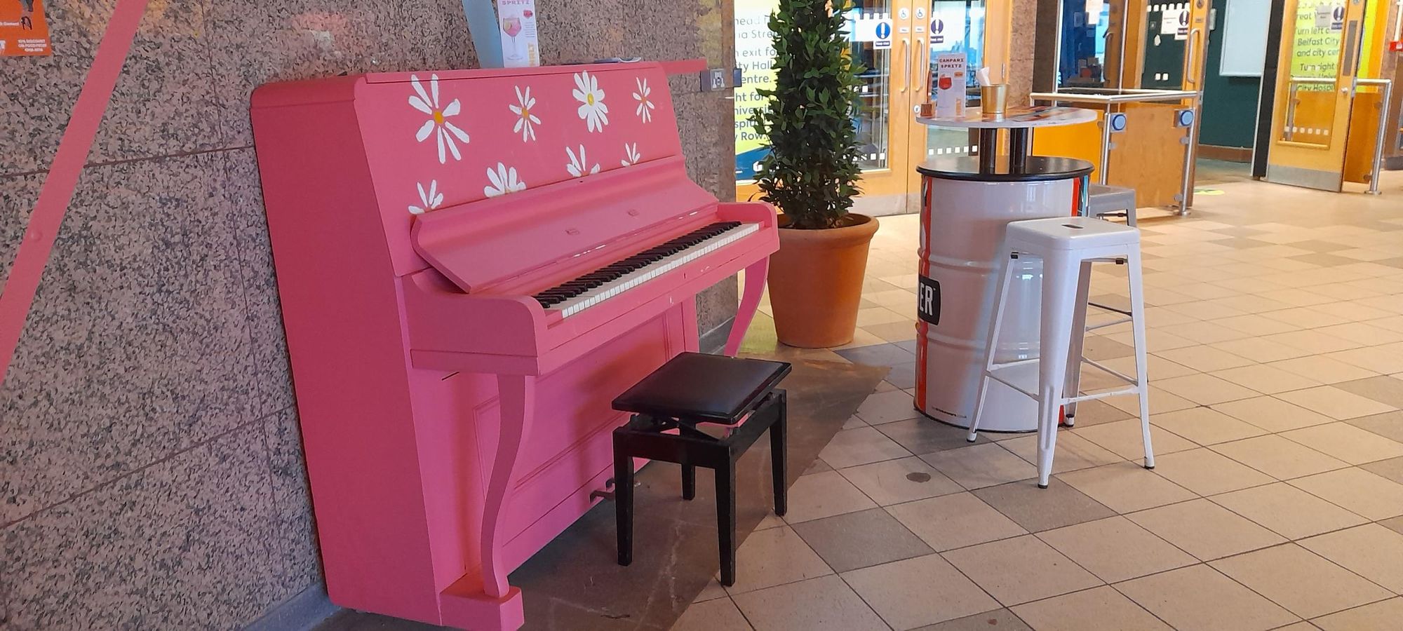 Pink Public Piano. Published on 21-09-2025