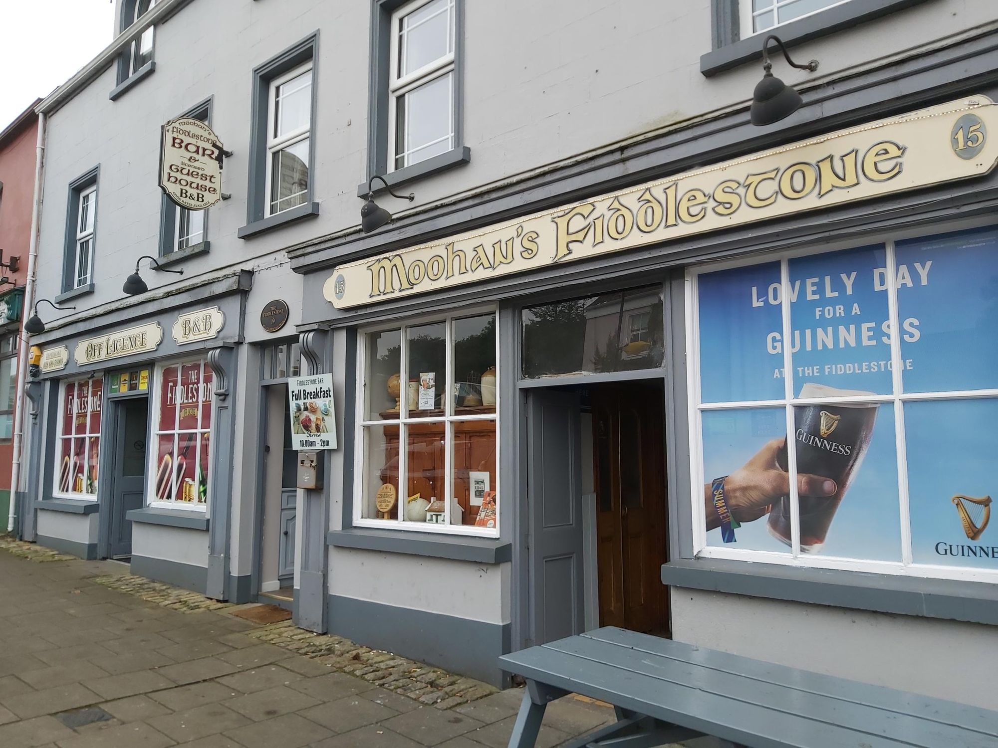Fiddlestone Bar, Belleek (Photo: Bob Brodie 20/09/2025). (Pub, External, Key). Published on 16-10-2025