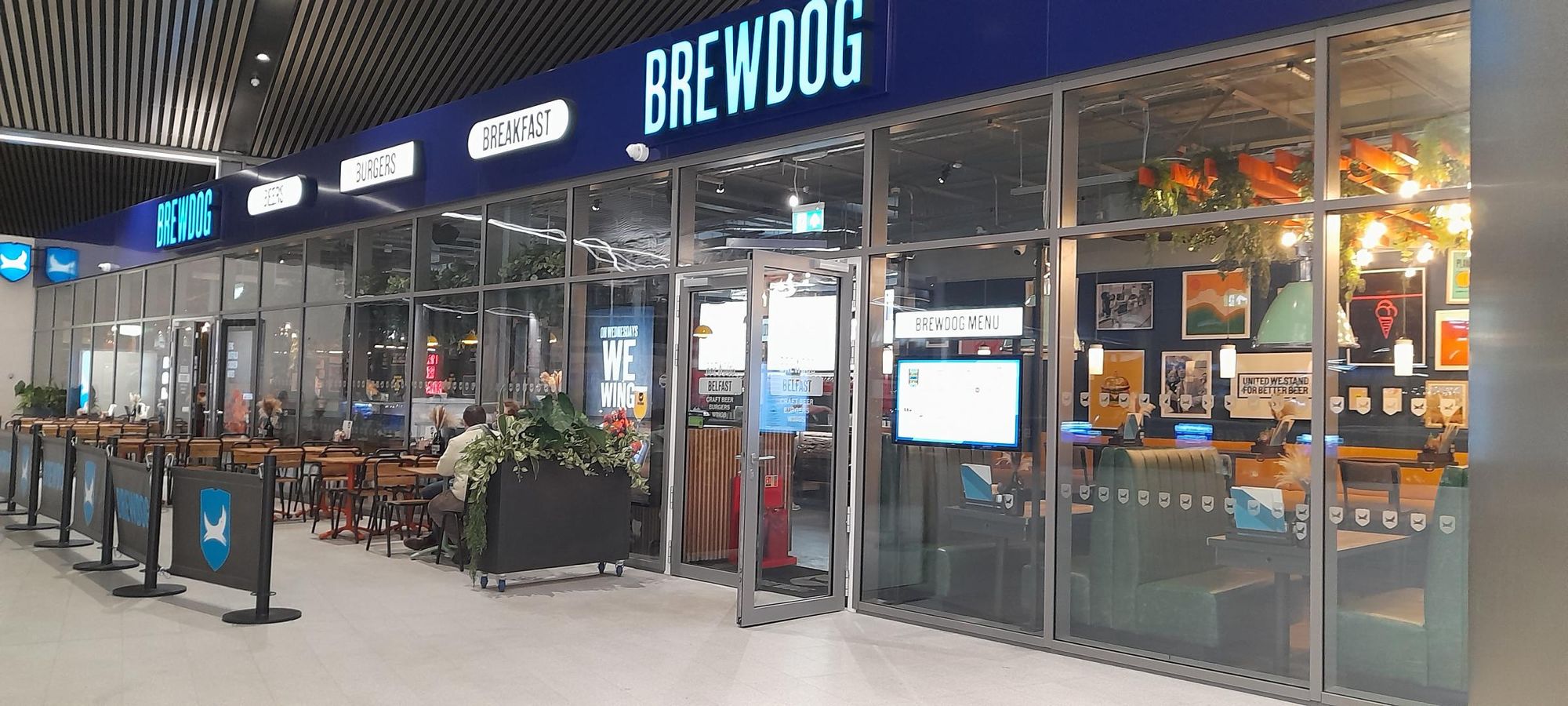 BrewDog, Belfast (Photo: Paul Malley. (Pub, External, Key). Published on 11-02-2025
