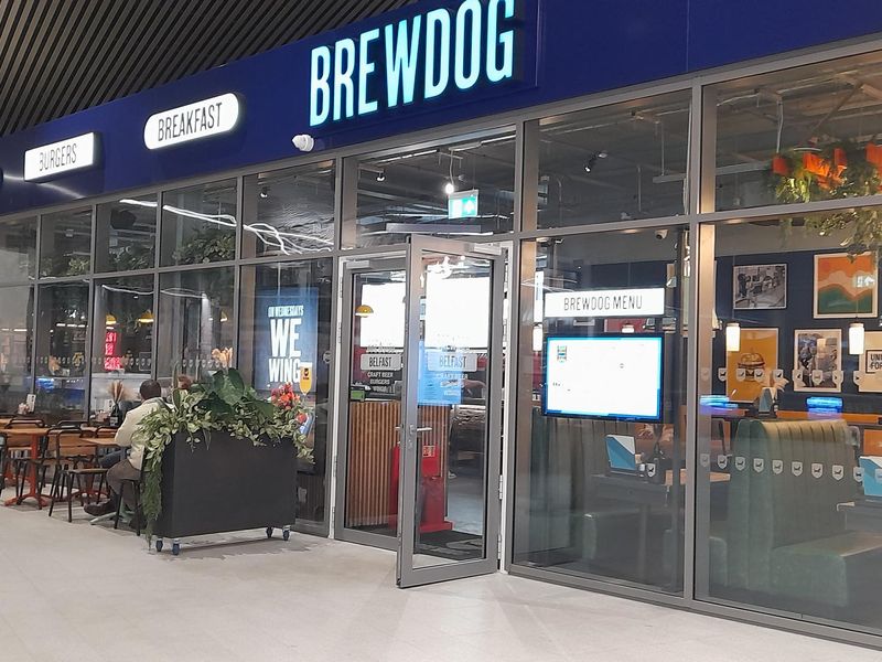 BrewDog, Belfast (Photo: Paul Malley. (Pub, External, Key). Published on 11-02-2025