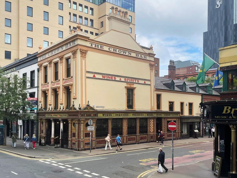 Crown, Belfast (Photo: Nick Yarwood - 20/07/2025). (Pub, Brewery, External). Published on 24-08-2025 