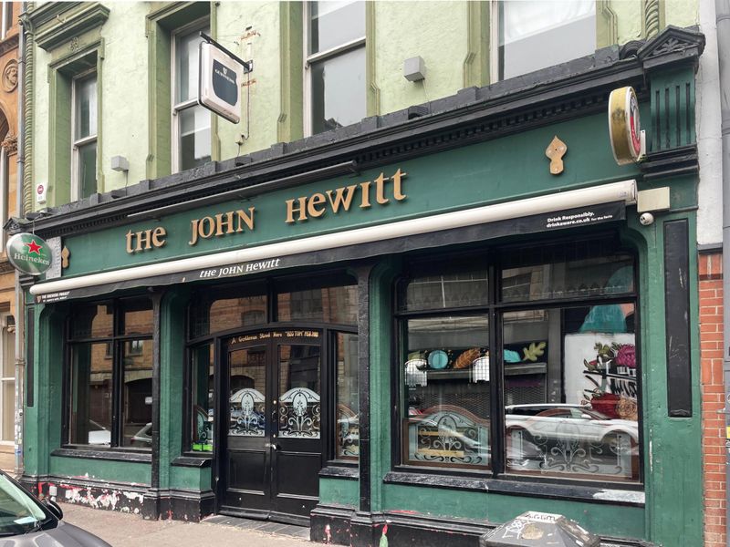 John Hewitt, Belfast (Photo: Nick Yarwood - 20/07/2025). (Pub, External, Key). Published on 24-08-2025