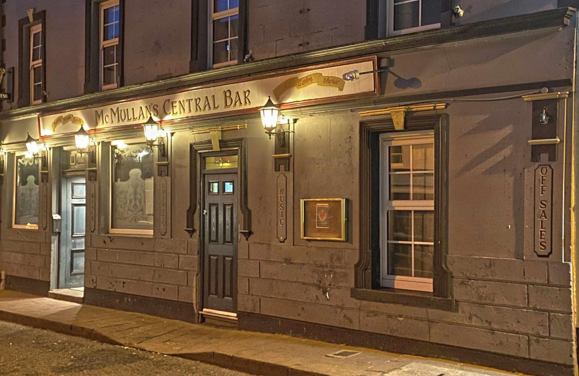 Mc Mullans Central Bar, June 2023 (Photo: Michael Slaughter). (Pub, External, Key). Published on 07-03-2025