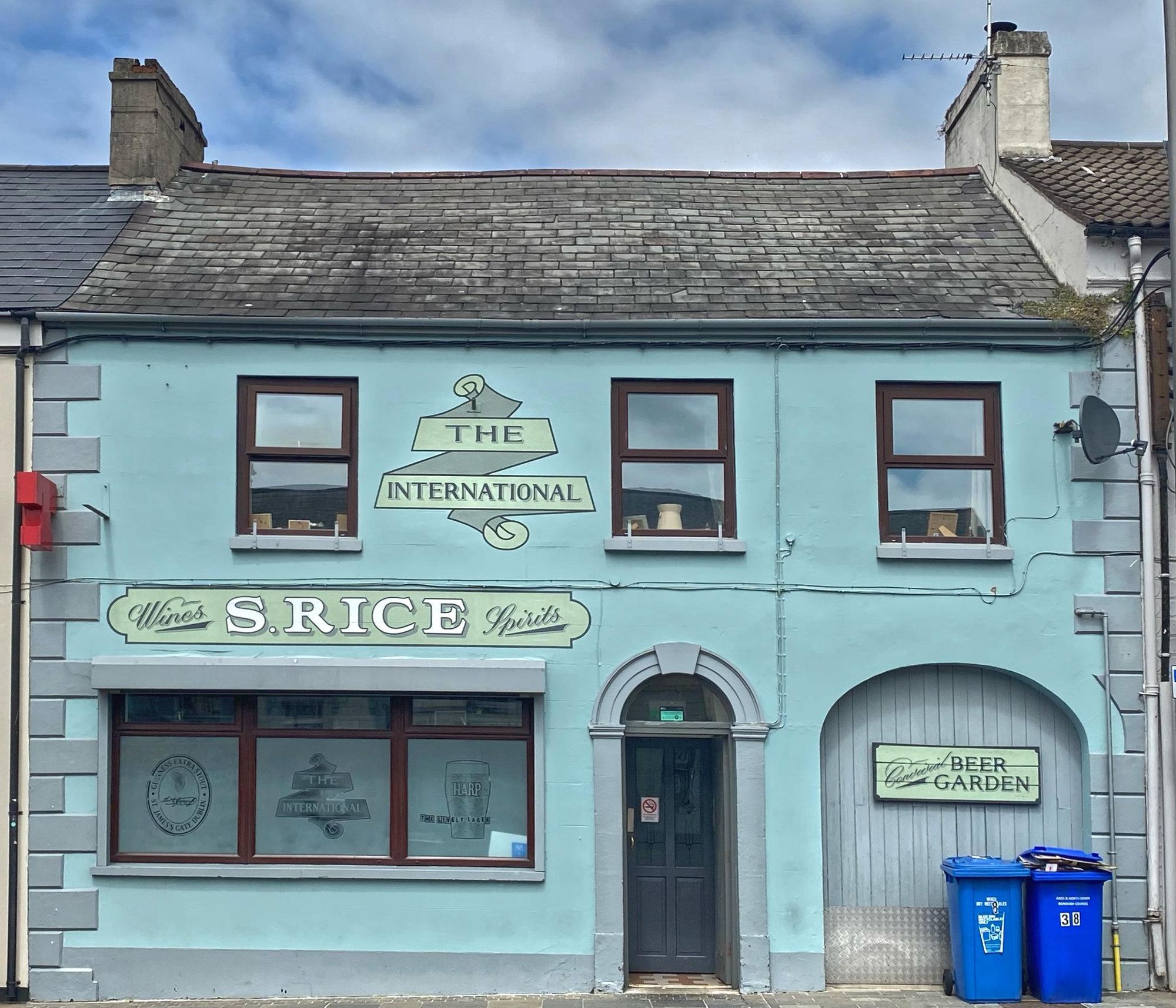 Rice's International Bar, June 2023 (Photo: Michael Slaughter). (Pub, External, Key). Published on 10-03-2025