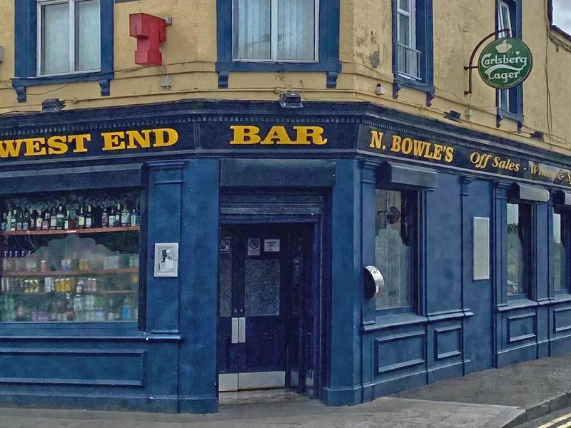 West End Bar, June 2023 (Photo: Michael Slaughter). (Pub, External, Key). Published on 10-03-2025