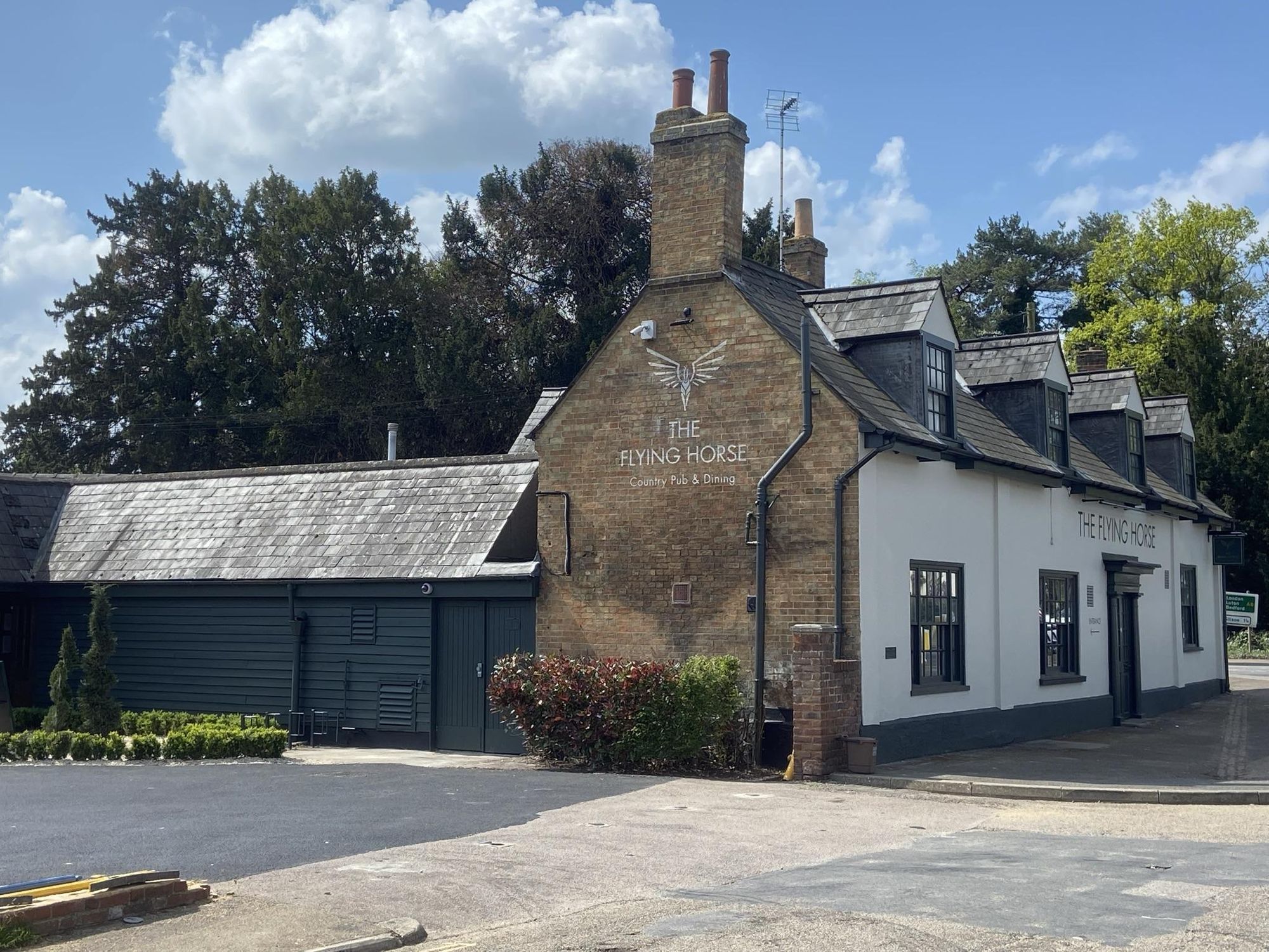 Flying Horse, Clophill. (Pub, External, Key). Published on 28-04-2022