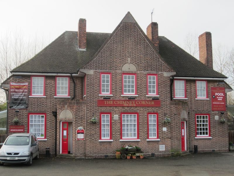 "Chimney Corner, Kempston Hardwick". (Pub, External). Published on 08-01-2014