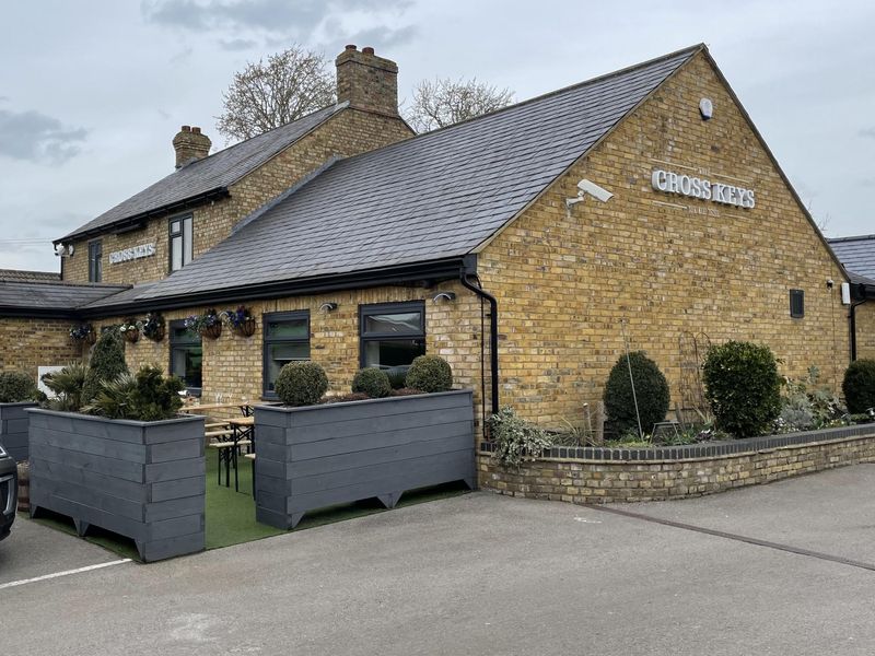 Cross Keys, Kempston Wood End. (Pub, External, Key). Published on 11-03-2023