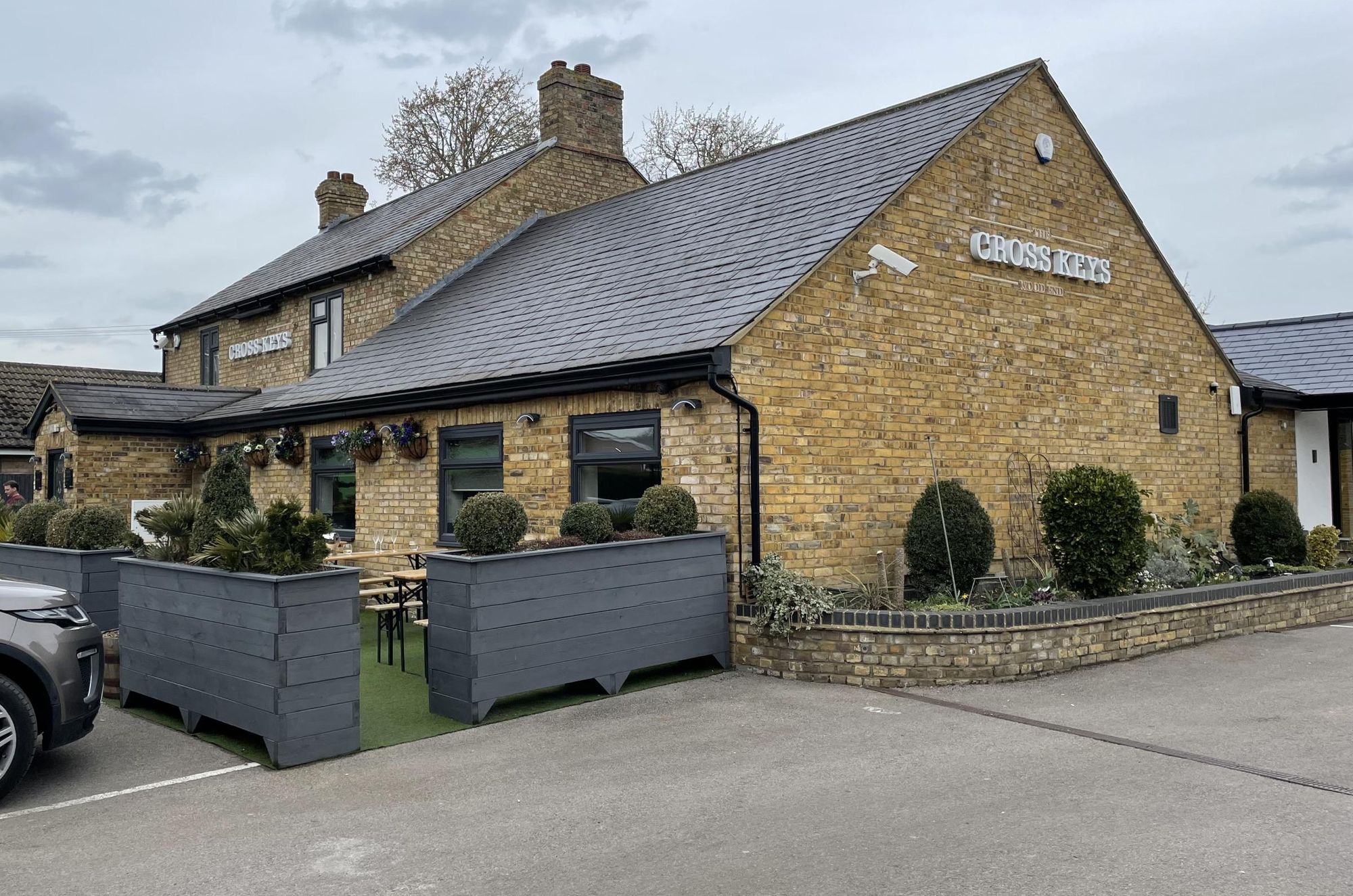 Cross Keys, Kempston Wood End. (Pub, External, Key). Published on 11-03-2023