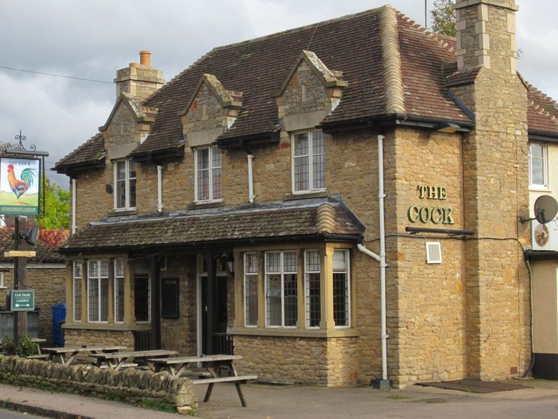 "Cock, Pavenham". (Pub, External, Key). Published on 15-12-2013