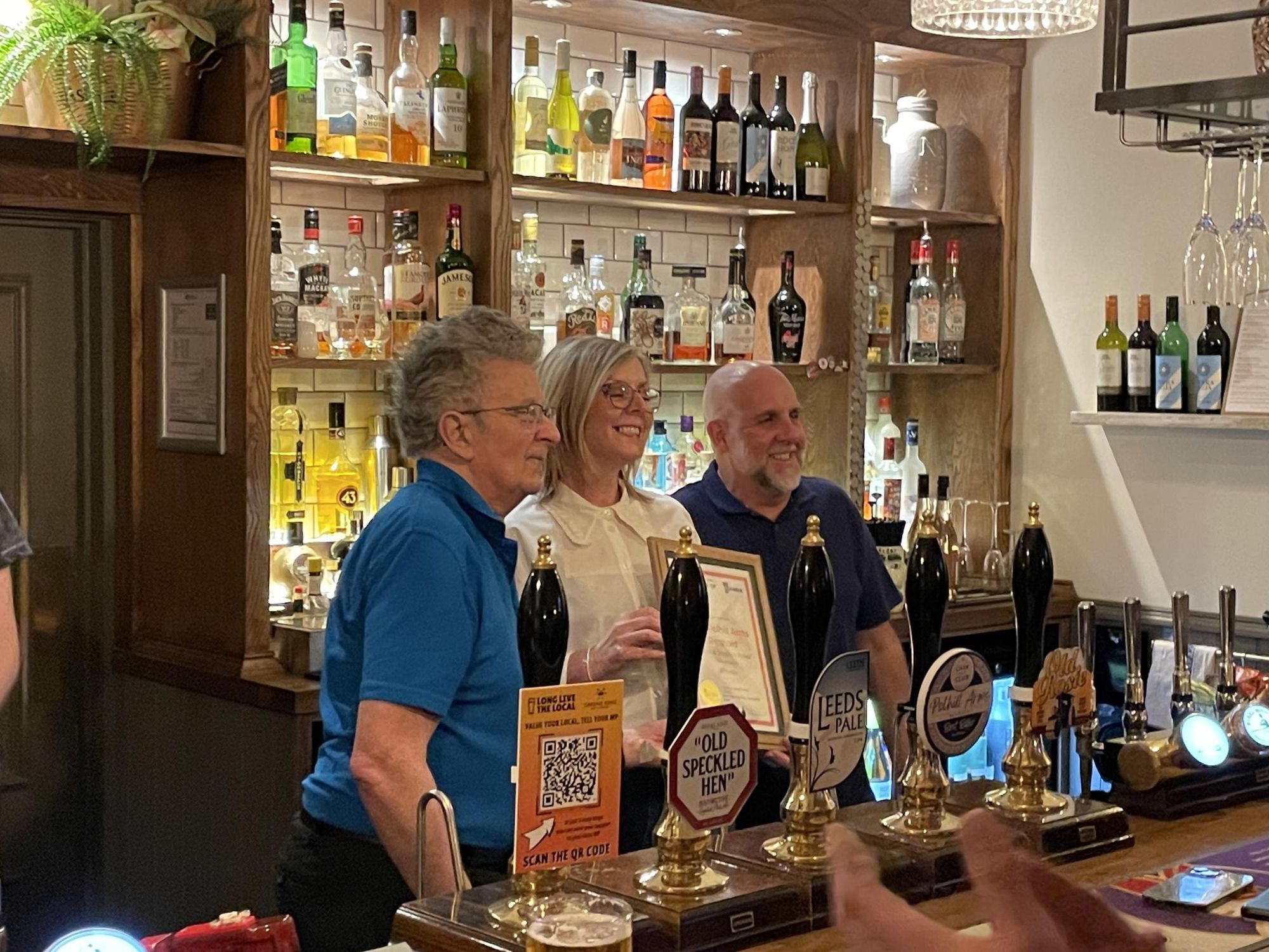 North Beds CAMRA Rural Pub of the Year 2026. (Bar, Publican, Award). Published on 20-03-2026