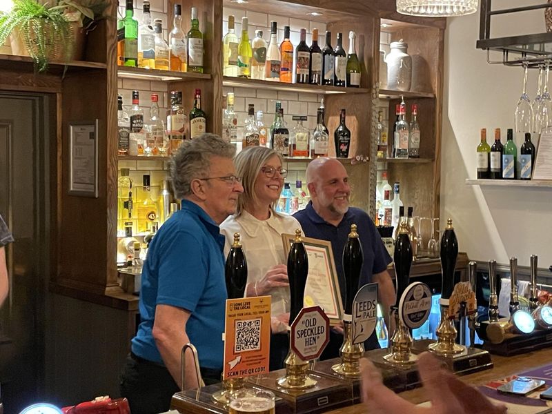 North Beds CAMRA Rural Pub of the Year 2026. (Bar, Publican, Award). Published on 20-03-2026 