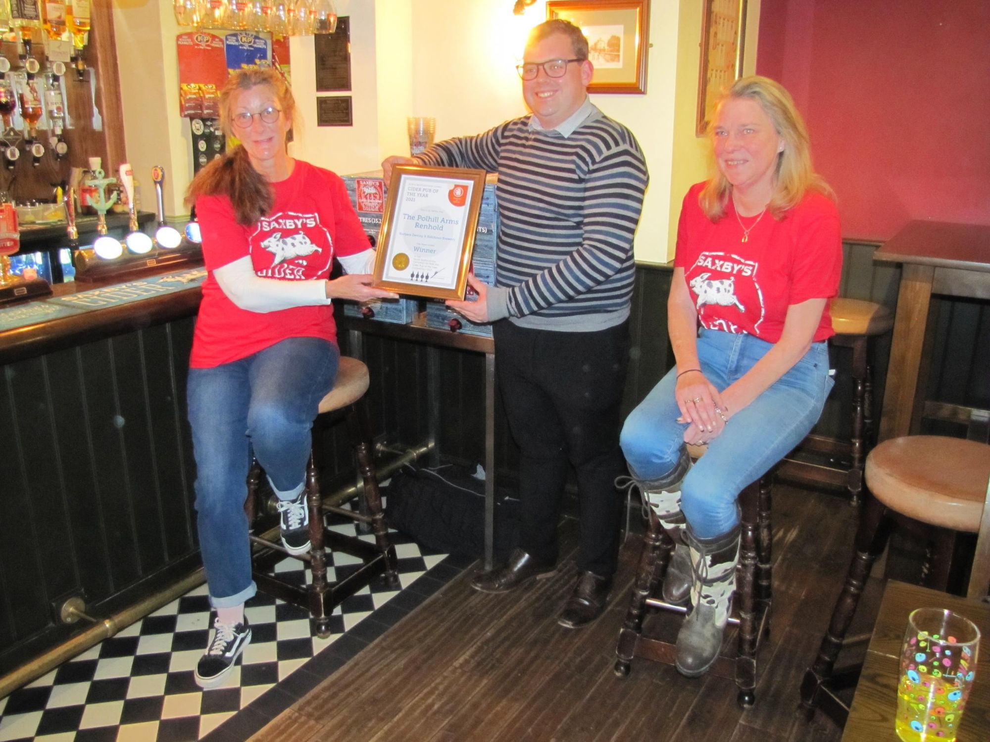 Polhill Arms, Renhold: Cider POTY 2021. (Pub, Bar, Publican, Award). Published on 07-12-2021