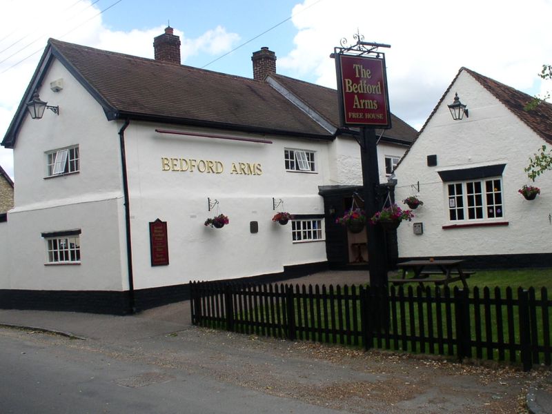 "Bedford Arms, Souldrop". (Pub, External, Key). Published on 15-12-2013