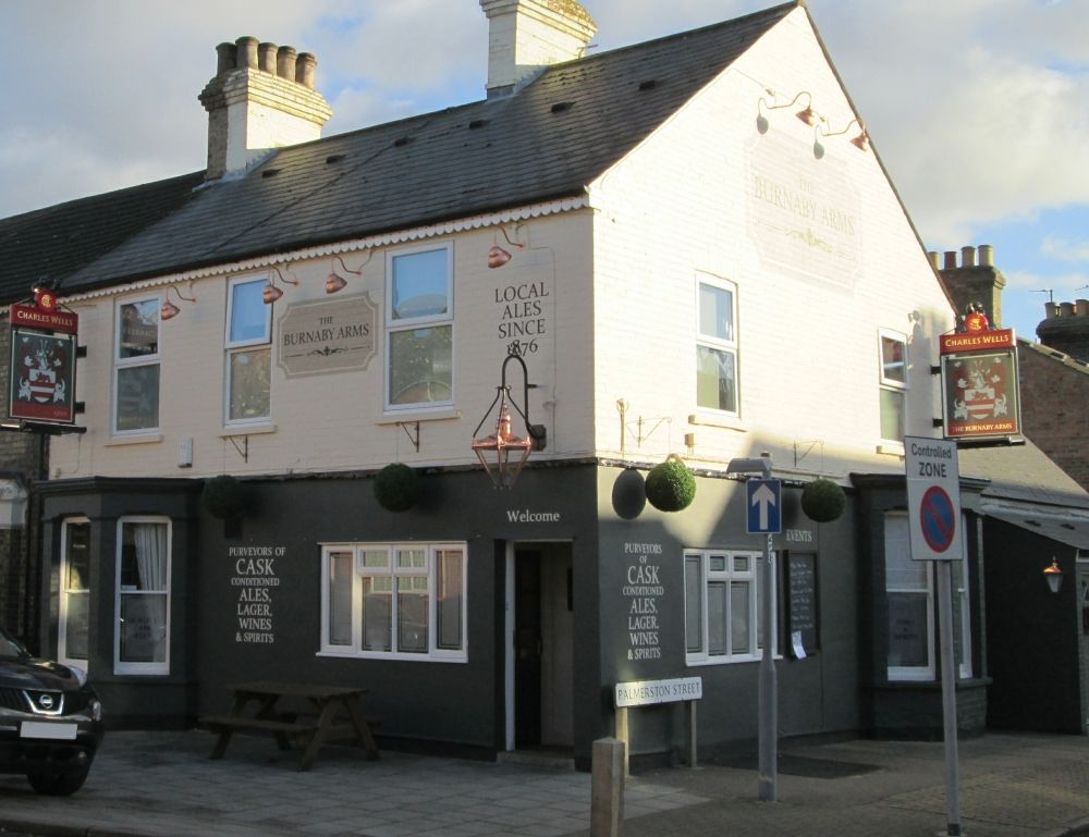 "Burnaby Arms, Bedford". (Pub, External). Published on 15-01-2014