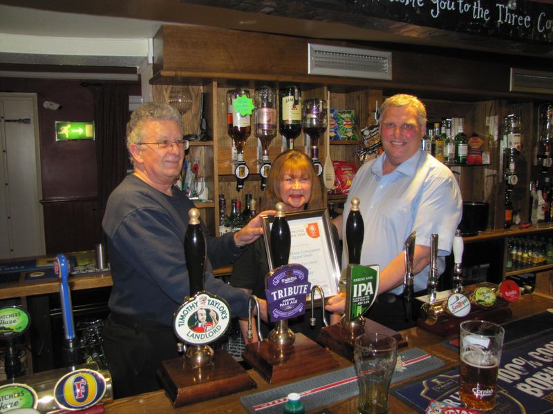 Three Compasses, Upper Dean: Most Improved Pub 2019. (Pub, Bar, Publican, Award). Published on 11-04-2019 