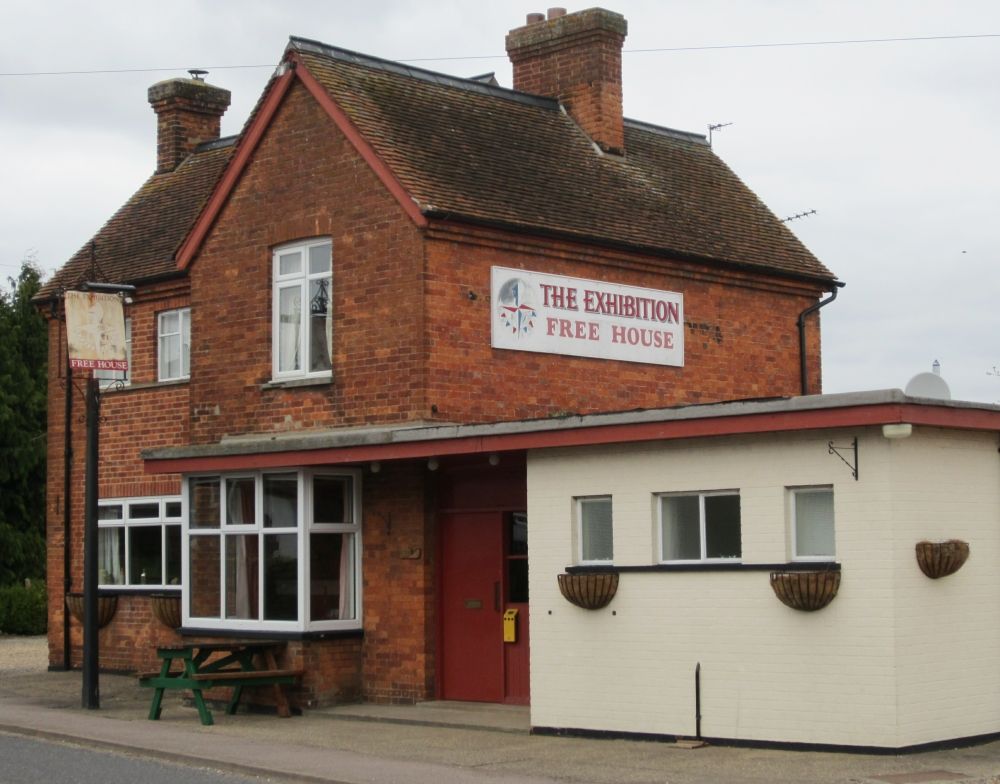 "Exhibition, Upper Shelton". (Pub, External). Published on 15-12-2013