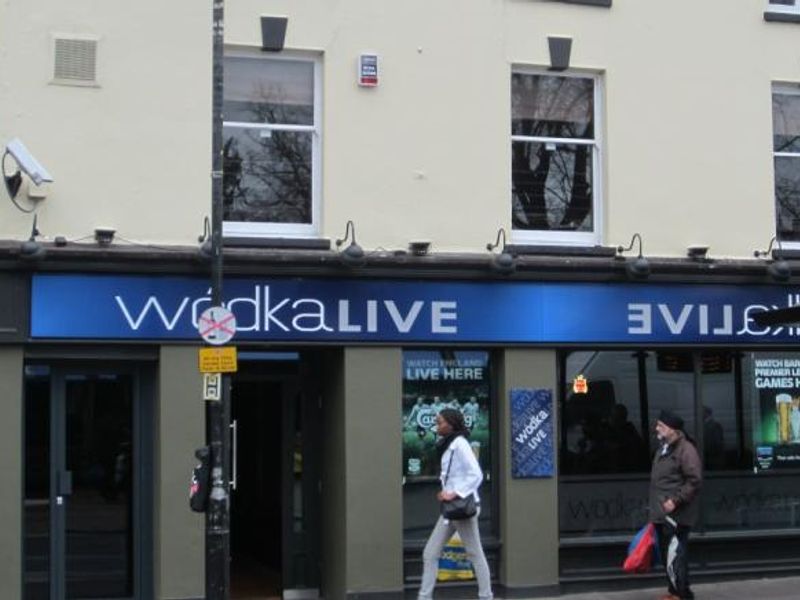 Wodka Live Bar, Bedford. (Pub, External, Key). Published on 27-01-2016