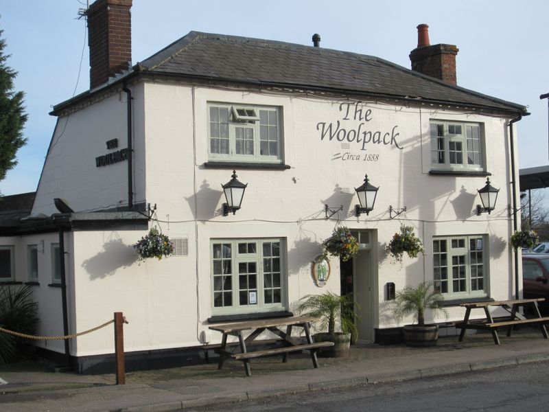 "Woolpack, Wilstead". (Pub, External). Published on 08-01-2014
