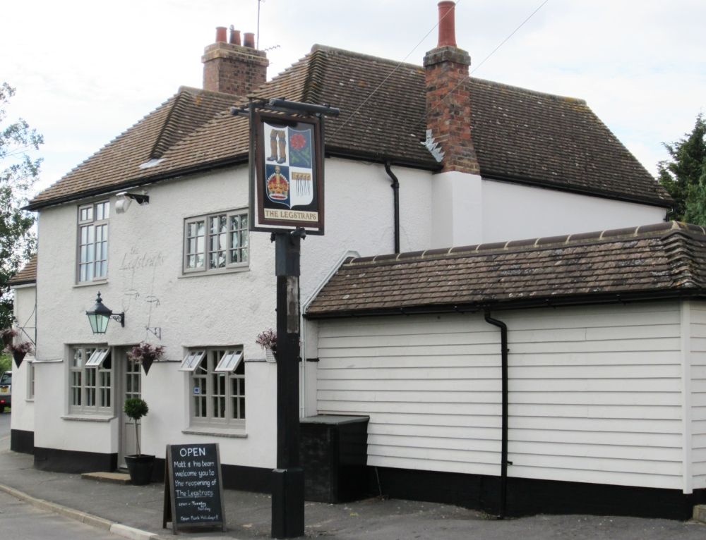 "Legstraps, Wootton". (Pub, External). Published on 11-11-2013