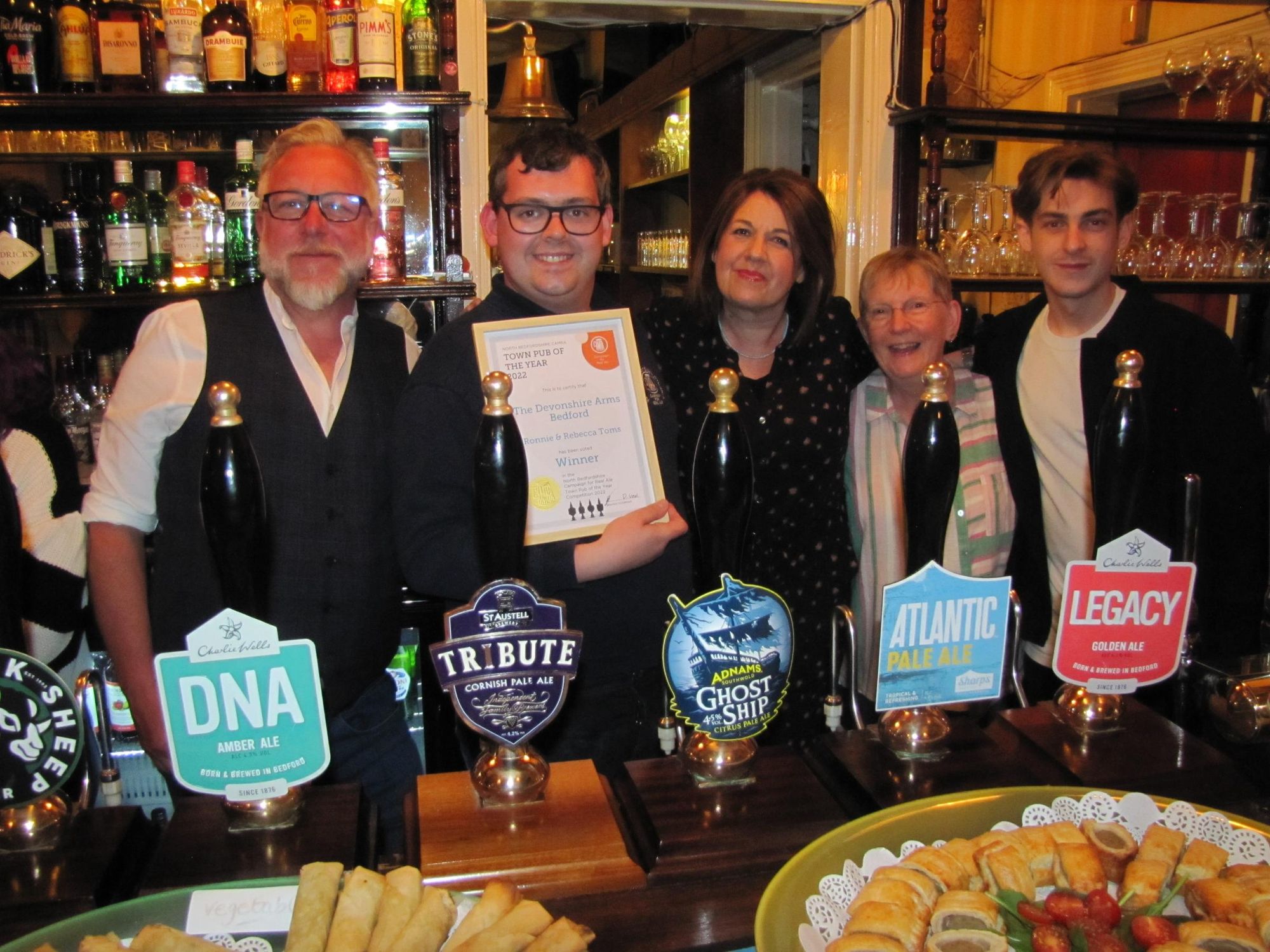 Devonshire Arms, Bedford - Town POTY 2022. (Pub, Bar, Publican, Award). Published on 15-05-2022