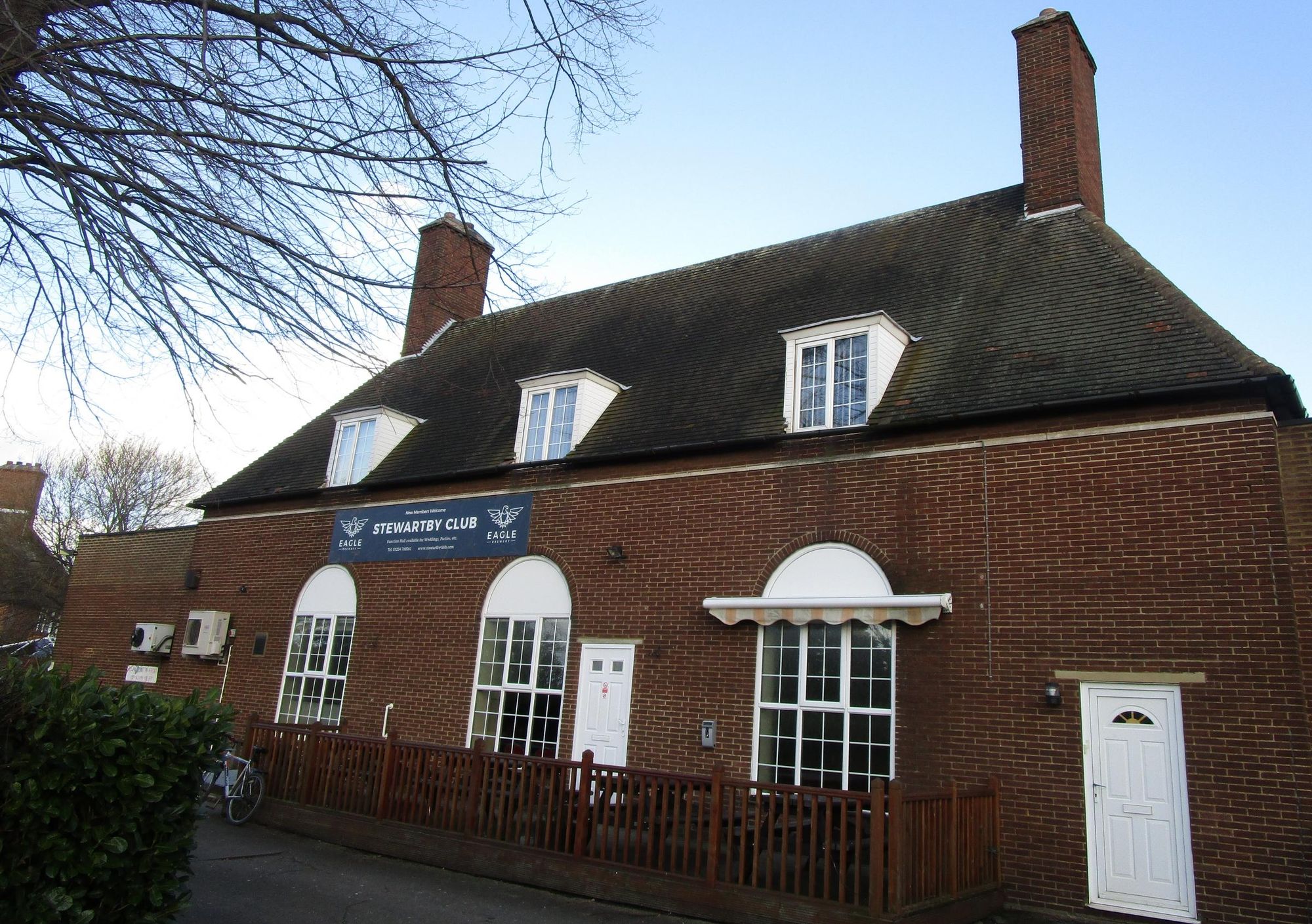 Stewartby Club. (Pub, External, Key). Published on 19-02-2020