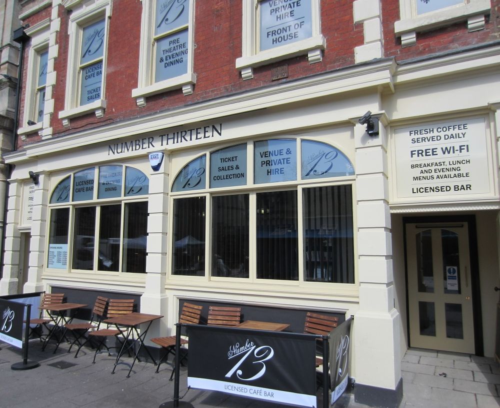 "Number Thirteen, Bedford". (Pub, External). Published on 11-11-2013