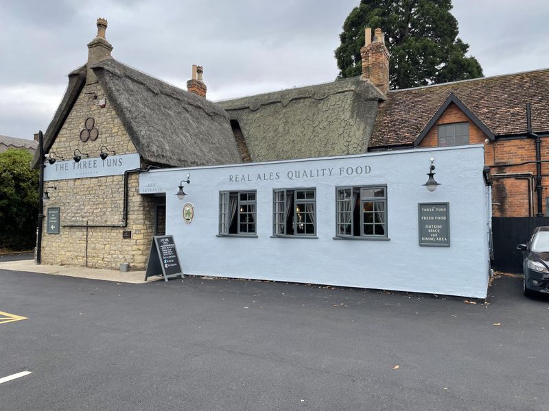 Three Tuns, Biddenham. (Pub, External, Key). Published on 20-07-2022