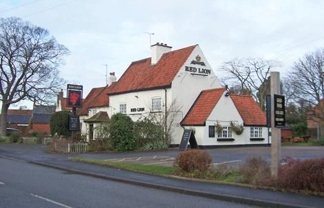 Red Lion, Bottesford. (Pub, External, Bar, Restaurant, Garden, Sign, Key). Published on 28-04-2013