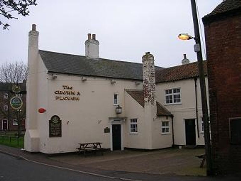 Crown & Plogh, Long Clawson. (Pub, Brewery, External, Restaurant, Sign, Key). Published on 27-04-2013 