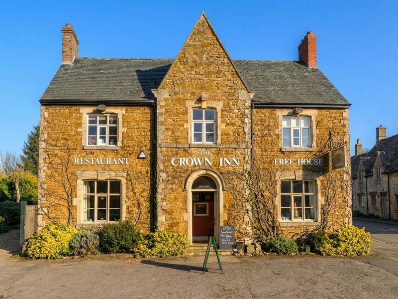 Crown Inn, Sproxton. (Pub, External, Garden, Sign, Key). Published on 01-01-1970 