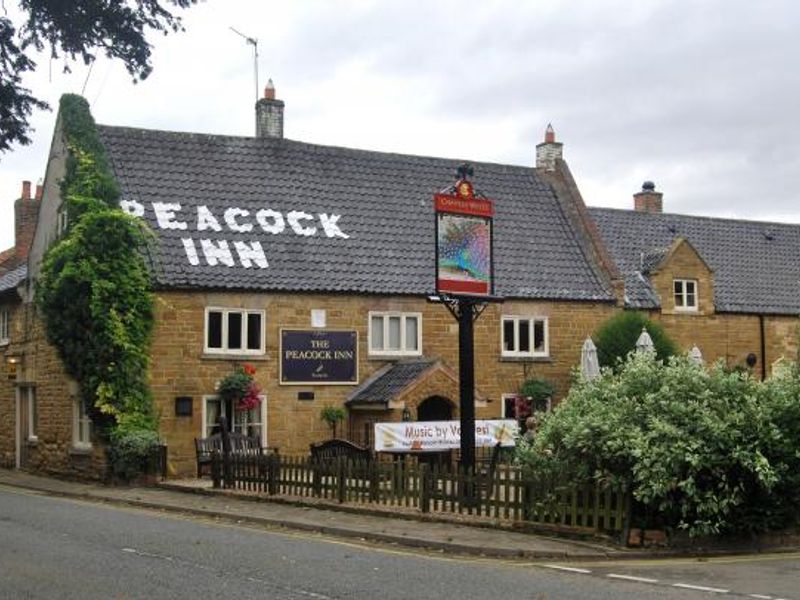 The Peacock, Redmile. (Pub, External, Bar, Restaurant, Garden, Sign, Key). Published on 28-04-2013