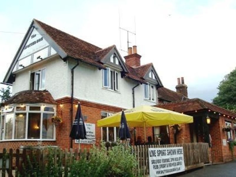 Spotted Dog, Cold Ash. (Pub, External). Published on 07-10-2013