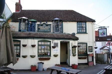 Downgate, Hungerford. (Pub, External, Key). Published on 23-07-2013