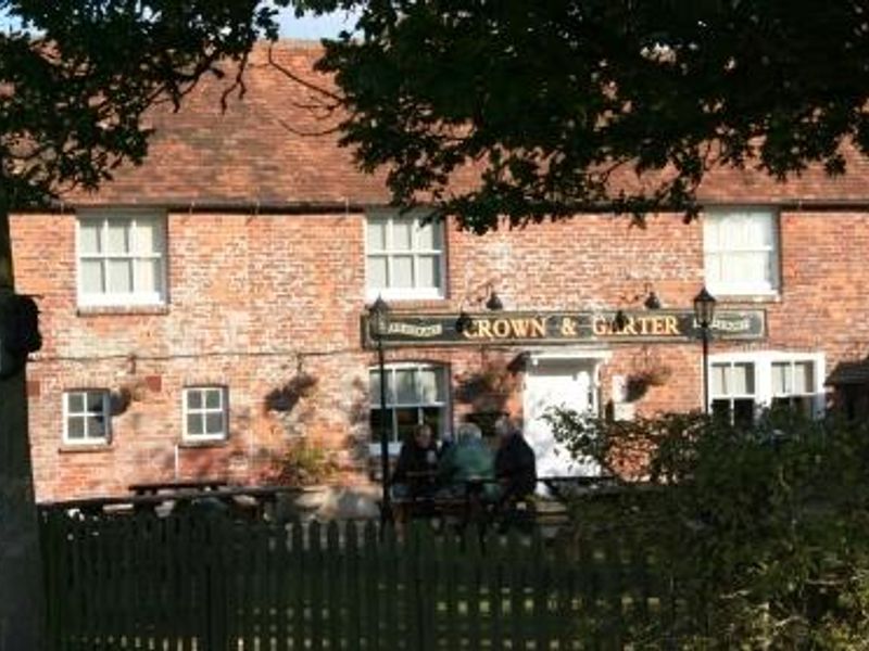 Crown & Garter, Inkpen Common. (Pub, External, Garden). Published on 23-07-2013
