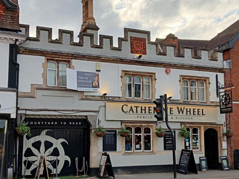 Catherine Wheel, Newbury (Photo: Peter Leathard - 03/05/2025). (Pub, External, Key). Published on 15-11-2025